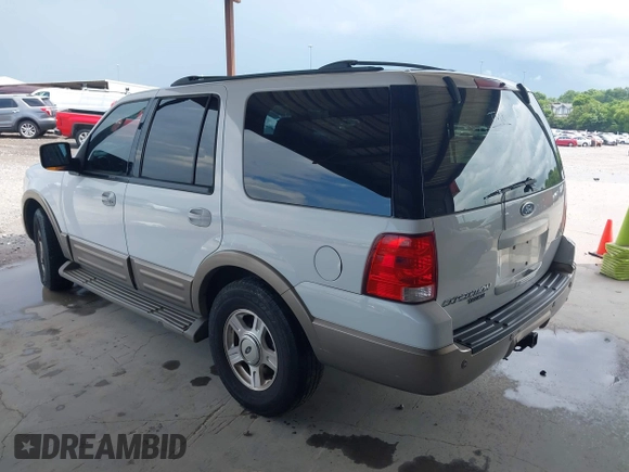 2003 Ford Expedition Eddie Bauer with VIN 1FMEU17W73LC16937, listed as a IAAI auction lot 42631651 with 203,144 mi miles and . Bid and sale history available at DreamBid. Image 3.