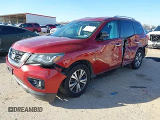 2017 Nissan Pathfinder SV with VIN 5N1DR2MMXHC650993, listed as a IAAI auction lot 41460677 with 176,033 mi miles. Bid and sale history available at carsss.com. Image 17.