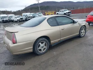 2005 Chevrolet Monte Carlo LS with VIN 2G1WW12E559244272, listed as a IAAI auction lot 41731695 with 144,831 mi miles. Bid and sale history available at carsss.com. Image 4.