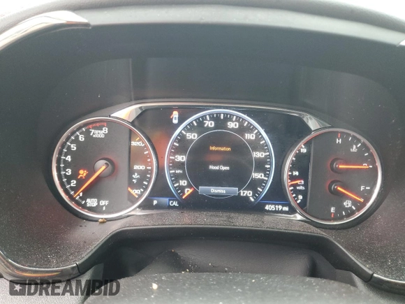 2021 Chevrolet Blazer RS with VIN 3GNKBERS1MS566498, listed as a Copart auction lot 56381635 with 40,519 mi miles and Salvage title. Bid and sale history available at DreamBid. Image 9.