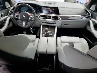 2021 BMW X5 M with VIN 5YMJU0C04M9F19231, listed as a Copart auction lot 44856193 with 9,073 mi miles. Bid and sale history available at carsss.com. Image 8.