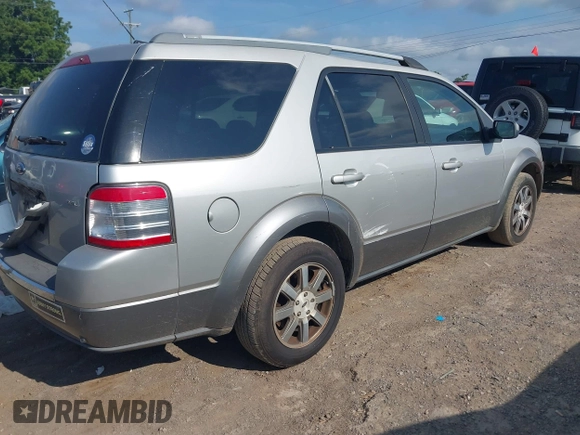 2008 Ford Taurus X SEL with VIN 1FMDK02W98GA44414, listed as a IAAI auction lot 42762543 with 266,091 mi miles and . Bid and sale history available at DreamBid. Image 4.