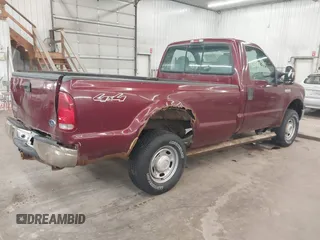 2005 Ford F-250 XL with VIN 1FTNF21575EB34458, listed as a IAAI auction lot 42688465 with 101,699 mi miles and . Bid and sale history available at DreamBid. Image 4.