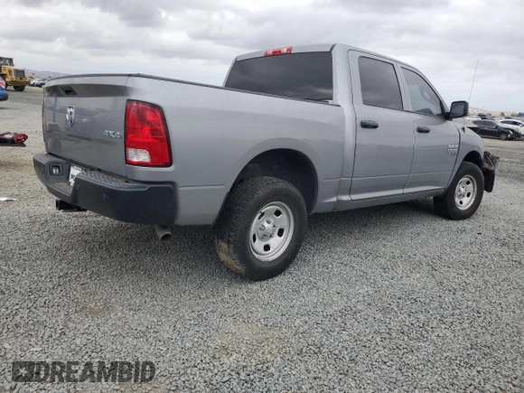 2020 Ram 1500 Tradesman with VIN 3C6RR7KG7LG205399, listed as a Copart auction lot 54613925 with 24,136 mi miles and Clean title. Bid and sale history available at DreamBid. Image 3.