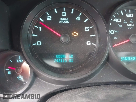 2008 Chevrolet Silverado 1500 Work Truck with VIN 1GCEC14X18Z120858, listed as a IAAI auction lot 41451350 with 242,110 mi miles. Bid and sale history available at carsss.com. Image 7.
