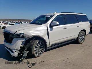 2023 Cadillac Escalade 4WD Sport z VIN 1GYS4FKL9PR531625, wystawiony jako Copart lot #50105865 z przebiegiem 25 110 mil mil oraz Szkoda całkowita • Salvage title. Historia ofert i sprzedaży dostępna na DreamBid. Obrazek 1.