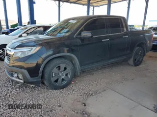 2020 Honda Ridgeline RTL-E z VIN 5FPYK3F75LB009423, wystawiony jako Copart lot #54187325 z przebiegiem 96 128 mil mil oraz Szkoda całkowita • Salvage title. Historia ofert i sprzedaży dostępna na DreamBid. Obrazek 1.