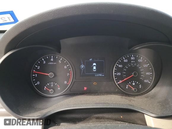 2016 Kia Optima LX with VIN KNAGT4L37G5076182, listed as a Copart auction lot 49731775 with 110,795 mi miles and Salvage Title. Bid and sale history available at carsss.com. Image 9.