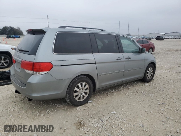 2010 Honda Odyssey EX-L z VIN 5FNRL3H79AB035026, wystawiony jako Copart lot #45910525 z przebiegiem 133 818 mil mil oraz Szkoda całkowita • Salvage title. Historia ofert i sprzedaży dostępna na DreamBid. Obrazek 3.