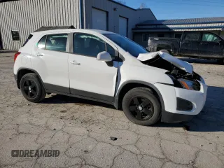 2016 Chevrolet Trax LS with VIN 3GNCJNSB4GL255454, listed as a Copart auction lot 83700934 with 67,092 mi miles and Salvage Title. Bid and sale history available at carsss.com. Image 4.