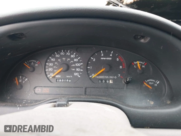1998 Ford Mustang with VIN 1FAFP4041WF273380, listed as a IAAI auction lot 42549296 with 193,199 mi miles and . Bid and sale history available at DreamBid. Image 7.