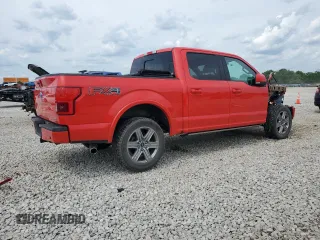 2018 Ford F-150 XL with VIN 1FTEW1EG0JFB83060, listed as a Copart auction lot 61973655 with 88,638 mi miles and Salvage title. Bid and sale history available at DreamBid. Image 3.