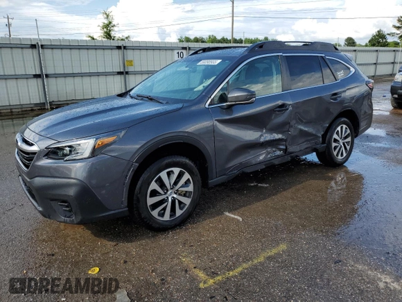 2022 Subaru Outback Premium z VIN 4S4BTADC5N3168552, wystawiony jako Copart lot #59098955 z przebiegiem 53 469 mil mil oraz Czysty tytuł • Clean title. Historia ofert i sprzedaży dostępna na DreamBid. Obrazek 1.