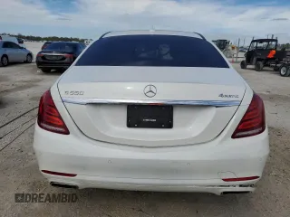 2017 Mercedes-Benz S 550 with VIN WDDUG8FB8HA331053, listed as a Copart auction lot 41588304 with 46,318 mi miles and Salvage Title. Bid and sale history available at carsss.com. Image 6.