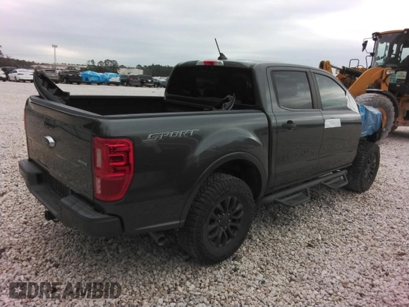 2019 Ford Ranger XL with VIN 1FTER4EH2KLA80291, listed as a Copart auction lot 76915414 with 78,490 mi miles and Salvage Title. Bid and sale history available at carsss.com. Image 3.