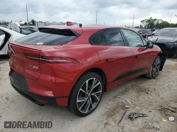 2019 Jaguar I-Pace SE z VIN SADHC2S17K1F71260, wystawiony jako Copart lot #45943904 z przebiegiem 33 807 mil mil oraz . Historia ofert i sprzedaży dostępna na DreamBid. Obrazek 3.