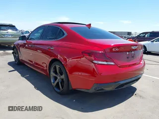 2019 Genesis G70 Advanced with VIN KMTG44LA7KU034108, listed as a IAAI auction lot 42478587 with 40,611 mi miles and . Bid and sale history available at DreamBid. Image 3.