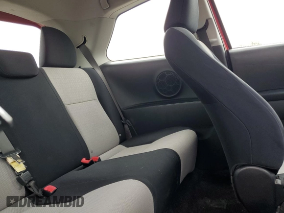 2012 Toyota Yaris L with VIN JTDJTUD30CD507484, listed as a Copart auction lot 53858105 with 81,656 mi miles and Salvage Title. Bid and sale history available at carsss.com. Image 10.
