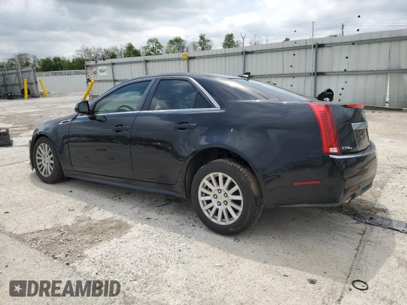 2012 Cadillac CTS with VIN 1G6DC5E56C0129152, listed as a Copart auction lot 55173295 with 93,551 mi miles and Salvage title. Bid and sale history available at DreamBid. Image 2.