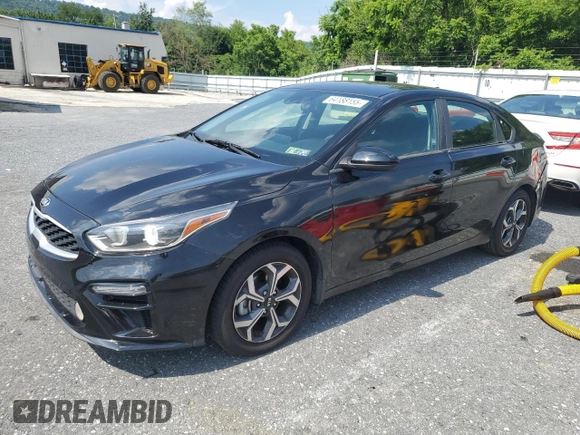 2019 Kia Forte LXS with VIN 3KPF24AD2KE124598, listed as a Copart auction lot 64188155 with 83,011 mi miles and Salvage title. Bid and sale history available at DreamBid. Image 1.