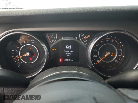2018 Jeep Wrangler Sport S с VIN 1C4GJXAG5JW194619, выставлен на аукционе Copart как лот 60495325 с пробегом 129 216 миль миль и Чистый • Clean title. История ставок и продаж доступна на DreamBid. Изображение 9.