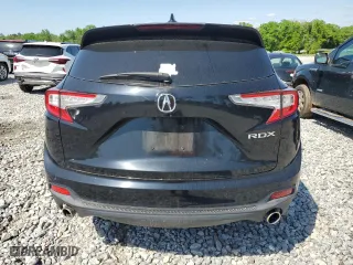 2019 Acura RDX w/Technology Pkg with VIN 5J8TC1H54KL011287, listed as a Copart auction lot 52158055 with 97,412 mi miles and Salvage Title. Bid and sale history available at carsss.com. Image 6.
