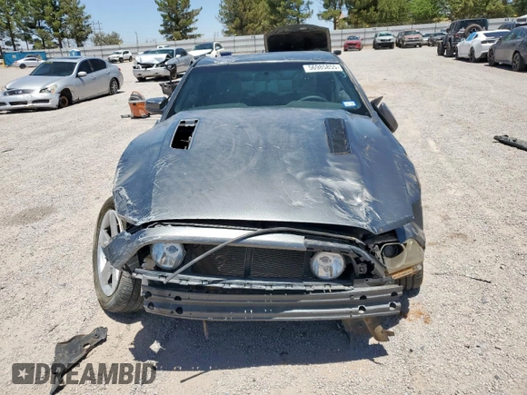 2013 Ford Mustang GT with VIN 1ZVBP8CF0D5266823, listed as a Copart auction lot 56985855 with 80,552 mi miles and Salvage title. Bid and sale history available at DreamBid. Image 5.