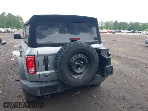 2022 Ford Bronco with VIN 1FMDE5BH4NLA78737, listed as a IAAI auction lot 42297569 with 23,504 mi miles and . Bid and sale history available at DreamBid. Image 16.