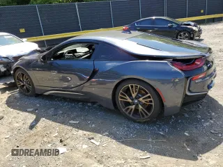 2017 BMW i8 z VIN WBY2Z2C30HV676459, wystawiony jako Copart lot #60927364 z przebiegiem Nie podano mil oraz Szkoda całkowita • Salvage title. Historia ofert i sprzedaży dostępna na DreamBid. Obrazek 2.