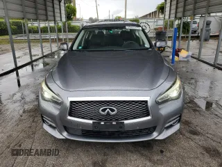 2017 Infiniti Q50 Signature Edition z VIN JN1EV7AR0HM834855, wystawiony jako Copart lot #59423175 z przebiegiem 66 256 mil mil oraz Szkoda całkowita • Salvage title. Historia ofert i sprzedaży dostępna na DreamBid. Obrazek 5.