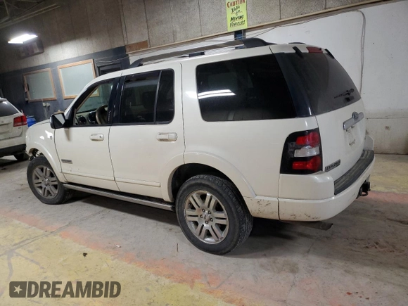 2007 Ford Explorer Limited with VIN 1FMEU75847UA72352, listed as a Copart auction lot 42744225 with 186,307 mi miles and Clean title. Bid and sale history available at DreamBid. Image 2.