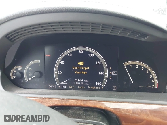 2008 Mercedes-Benz S 550 with VIN WDDNG86X48A219544, listed as a IAAI auction lot 41922931 with 150,129 mi miles and . Bid and sale history available at carsss.com. Image 7.