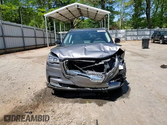 2022 Lincoln Aviator Reserve with VIN 5LM5J7XC0NGL16100, listed as a Copart auction lot 53539575 with 39,355 mi miles and Salvage title. Bid and sale history available at DreamBid. Image 14.