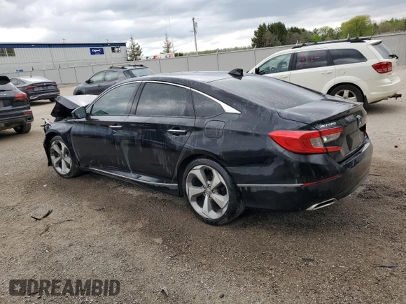 2019 Honda Accord Touring with VIN 1HGCV1F93KA804401, listed as a Copart auction lot 57152815 with 140,331 mi miles and Salvage title. Bid and sale history available at DreamBid. Image 2.