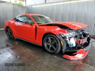 2024 Ford Mustang EcoBoost with VIN 1FA6P8TH6R5106562, listed as a Copart auction lot 62294245 with 37,905 mi miles and Non repairable. Bid and sale history available at DreamBid. Image 4.