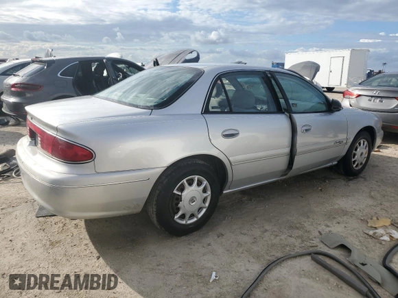 2000 Buick Century Custom with VIN 2G4WS52J3Y1170209, listed as a Copart auction lot 74970724 with 60,641 mi miles and Non Repairable. Bid and sale history available at carsss.com. Image 3.