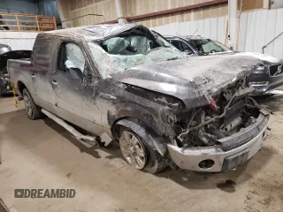 2011 Ford F-150 XL with VIN 1FTFW1EF9BFD15357, listed as a Copart auction lot 49327595 with 182,707 mi miles and Salvage title. Bid and sale history available at DreamBid. Image 4.