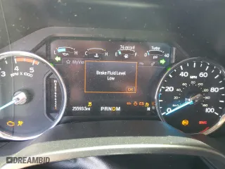 2021 Ford Super Duty F-450 DRW XL with VIN 1FT8W4DTXMED30296, listed as a Copart auction lot 58483974 with 25,593 mi miles and Salvage Title. Bid and sale history available at carsss.com. Image 8.
