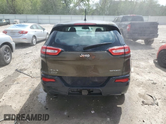 2016 Jeep Cherokee Altitude with VIN 1C4PJMAB6GW153797, listed as a Copart auction lot 56411505 with 253,304 mi miles and Non repairable. Bid and sale history available at DreamBid. Image 6.