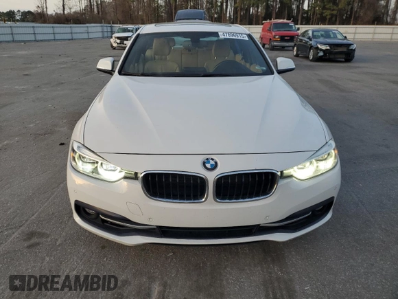 2016 BMW 3 Series 328i with VIN WBA8E9G54GNU27704, listed as a Copart auction lot 47896915 with 126,286 mi miles and Salvage Title. Bid and sale history available at carsss.com. Image 5.