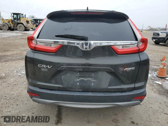 2018 Honda CR-V EX-L with VIN 7FARW2H81JE086115, listed as a Copart auction lot 44695265 with Not Provided miles and Salvage Title. Bid and sale history available at DreamBid. Image 6.
