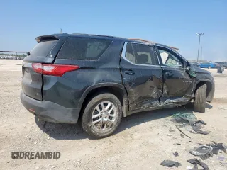 2020 Chevrolet Traverse LT Cloth with VIN 1GNERGKW8LJ117725, listed as a Copart auction lot 57603235 with Not provided miles and Salvage title. Bid and sale history available at DreamBid. Image 3.