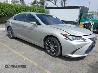 2023 Lexus ES 300h with VIN 58ADA1C11PU031239, listed as a IAAI auction lot 42165388 with 93,508 mi miles and . Bid and sale history available at DreamBid. Image 1.