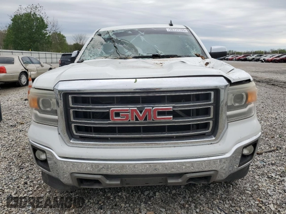 2015 GMC Sierra 1500 SLT with VIN 3GTU2VEC1FG387545, listed as a Copart auction lot 50724105 with 152,567 mi miles and Salvage Title. Bid and sale history available at DreamBid. Image 5.