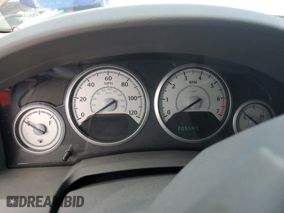 2010 Chrysler Town & Country Touring with VIN 2A4RR5D17AR266307, listed as a Copart auction lot 51007275 with 205,547 mi miles and Salvage Title. Bid and sale history available at DreamBid. Image 9.