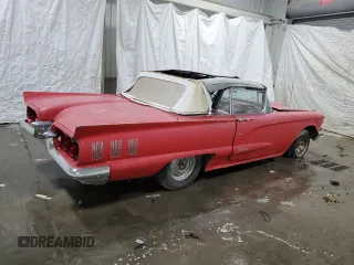 1960 Ford Thunderbird с VIN 0Y73Y100324, выставлен на аукционе Copart как лот 57470975 с пробегом 15 301 миль миль и Чистый • Clean title. История ставок и продаж доступна на DreamBid. Изображение 3.