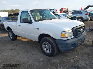 2007 Ford Ranger XL with VIN 1FTYR10D67PA02614, listed as a IAAI auction lot 41416593 with 281,449 mi miles. Bid and sale history available at carsss.com. Image 1.