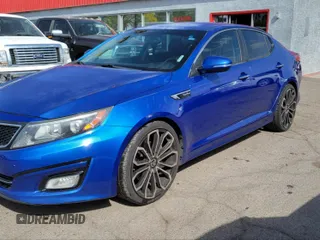 2014 Kia Optima SXL Turbo with VIN 5XXGR4A61EG286117, listed as a IAAI auction lot 42139134 with 149,594 mi miles and . Bid and sale history available at DreamBid. Image 2.