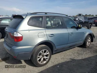 2010 BMW X3 xDrive30i with VIN WBXPC9C49AWJ34628, listed as a Copart auction lot 53161415 with 174,174 mi miles and Salvage Title. Bid and sale history available at DreamBid. Image 3.