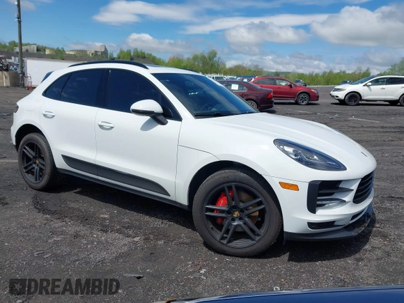 2021 Porsche Macan z VIN WP1AA2A59MLB10281, wystawiony jako IAAI lot #42219768 z przebiegiem 62 975 mil mil oraz . Historia ofert i sprzedaży dostępna na DreamBid. Obrazek 1.